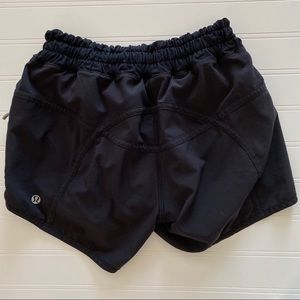 Lululemon running shorts size 2 elastic waistband